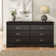 Commode double 6 tiroirs avec miroir Amaaima