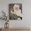 «Santa Portrait» par Ashley Justice, reproduction d'art