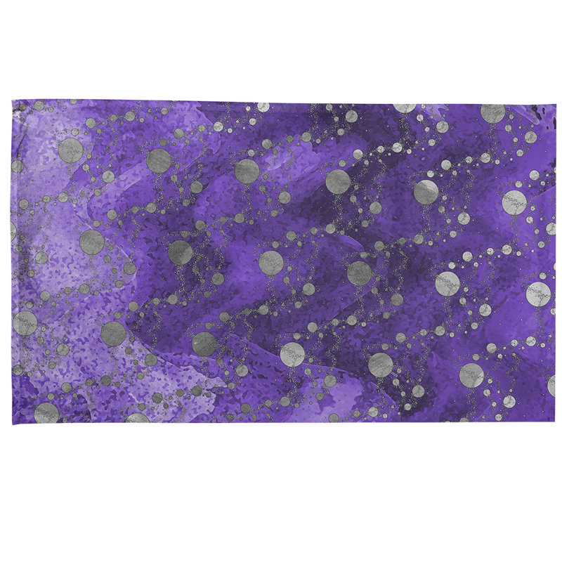 Mcguigan Tea Towel Kitchen Towel, Poly Twill, Purple