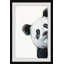Abibat «Peekaboo Panda», reproduction encadrée-2074838046