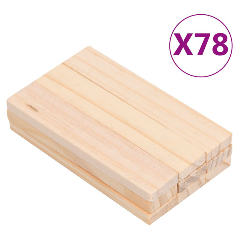 Freeport Park Eslinger Solid Wood Building Block