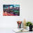 Spring On The Banks Of The Rhône Lyon France by Mona Edulesco - Wrapped Canvas Gallery-Wrapped Canvas Giclée-84717841