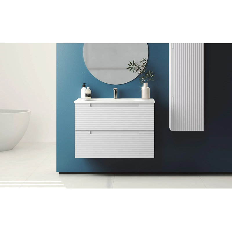Moncler Linen Cabinet, White