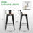 Metal Counter And Bar Stools-523579986-516118461