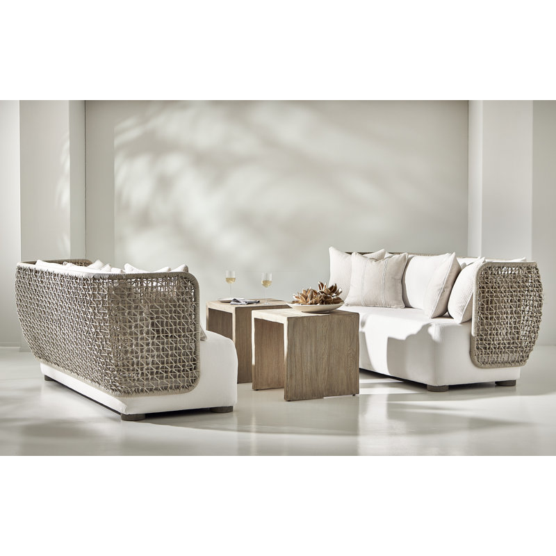 Montego Outdoor Square Teak Side Table