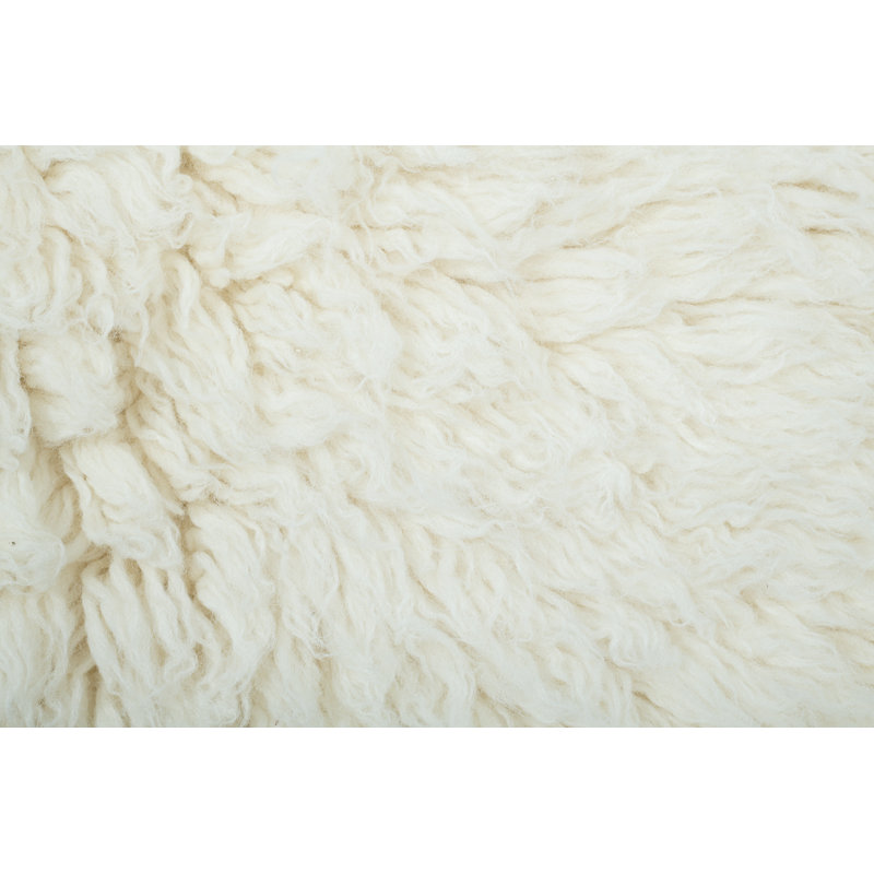 Syrna Hand Woven Wool Beige Indoor Rug, Round 140cm