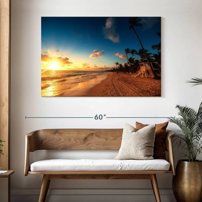 Paysage de Pointe Cana Gillard, H 32 po x l 48 po
