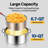 VIVOHOME Single Burner Liquid Propane