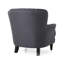 Fauteuil club + repose-pieds