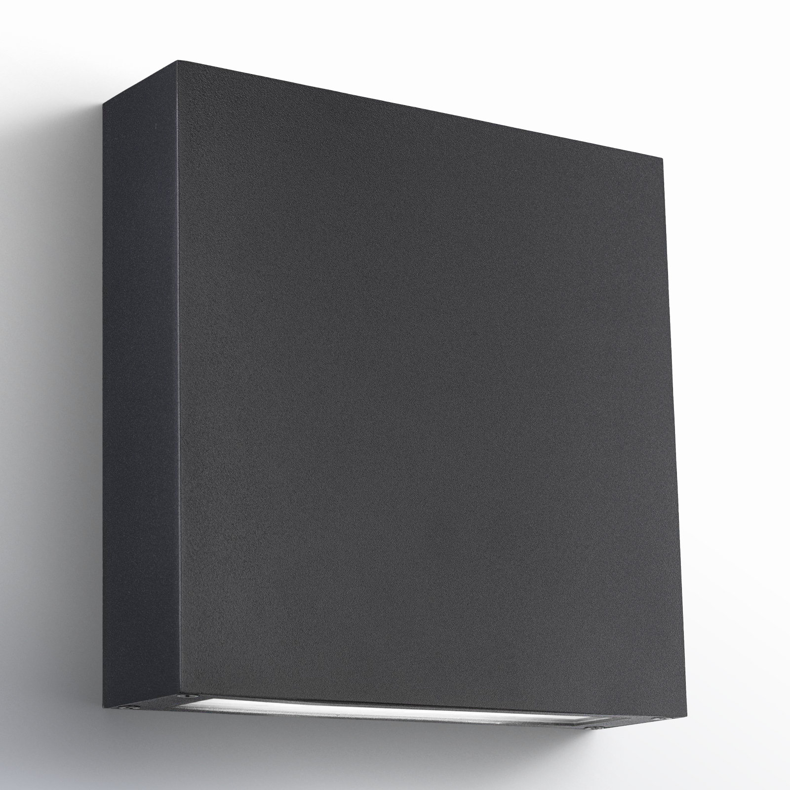 Doyce Outdoor LED Wall Light, Black
