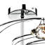 Greenhaw Crystal Semi Flush Mount