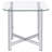 Chrome 3-piece Coffee Table Set