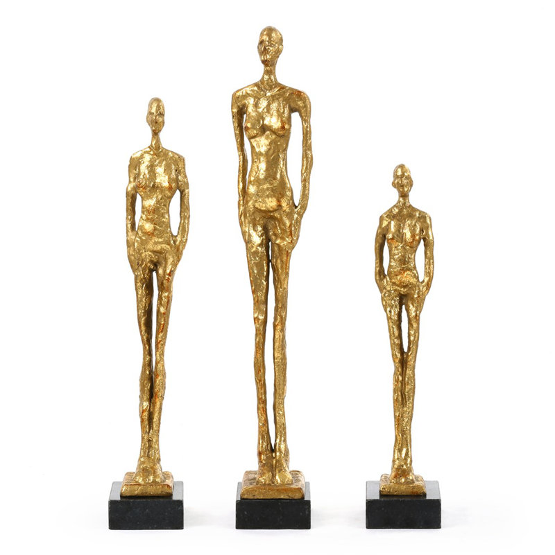 3 Piece Miles Figurine Set