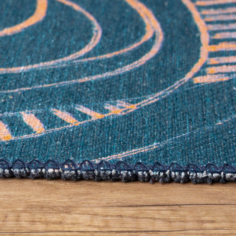 Luxueux tapis lavable à la machine, 100% polyester, 7,5 x 10,8 pieds | Hauteur des poils: 0,2 po, 1850 g / m² | Dessus en polyester recyclé, facile d'entretien, parfait pour le salon et la chambre à coucher, conception douce et durable