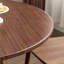 Table de salle à manger artistique simple en bois massif-104326767
