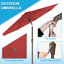  Parasol de marché avec manivelle-935864896