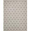 Tapis à motif géométrique gris Molly-367715347