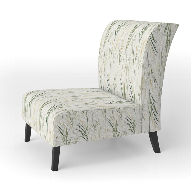 Fauteuil de chambre Floral, Pantoufle sans accoudoirs