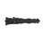 Wrought Iron Fleur de Lis Strap Hinge