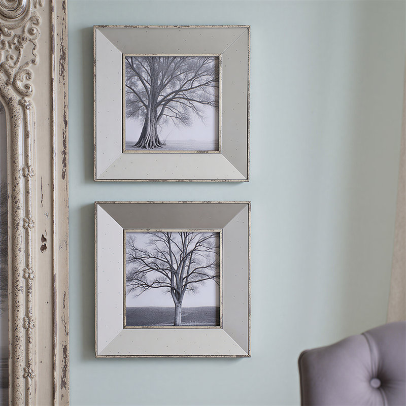 15×15 Vintage Silver Picture Frames, Decorative Silver Photo Frame for Wall