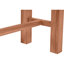 Croquet Teak Outdoor Bar Table-1280605901