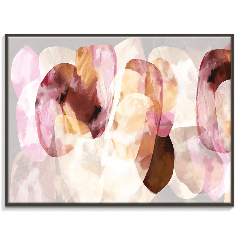 Print, 80cm H x 108cm W x 5cm D, Black Floater Framed