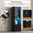 High Gloss Storage Cabinet with LED Lights-1965654572