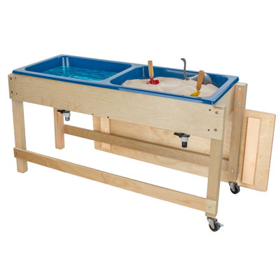 Double Bin Sensory Table with Lid/Shelf