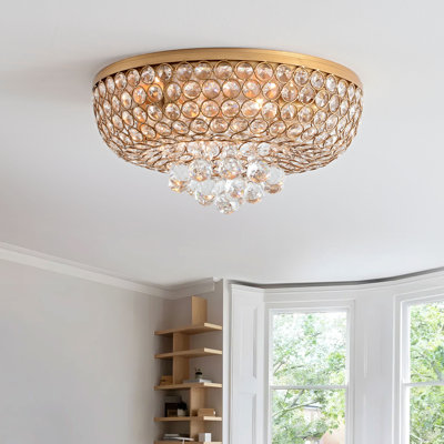 Lustre en cristal 4 lumières Francisca
