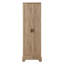 Armoire de rangement avec deux portes pour salle de bain, bureau, tablette réglable, panneau de fibres à densité moyenne-1161262831