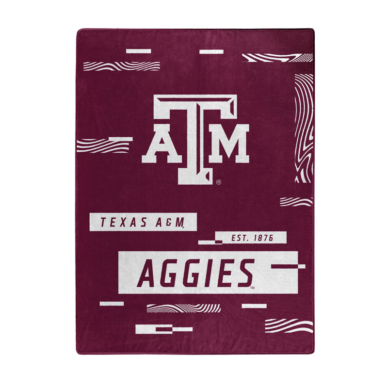 Throw Blanket, Red/White, Texas A&M Aggies
