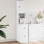 Kitchen Cabinet 35X50x180 Cm Engineered Wood-1649368990