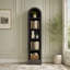 Petite bibliothèque de rangement arquée H 67 "à 5 niveaux-991333859