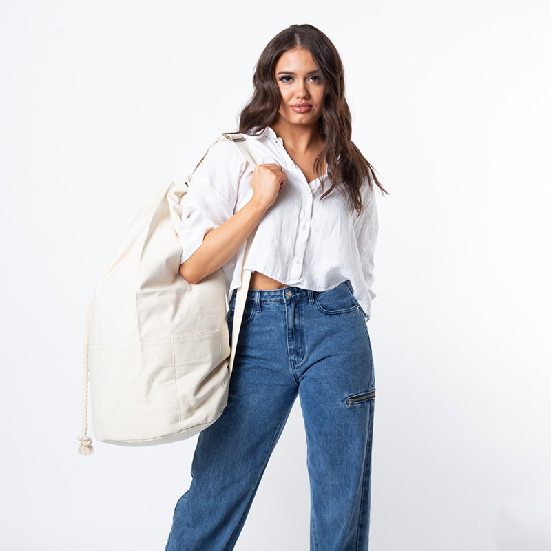 Sac de blanchisserie, Naturel