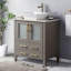 30" modern free-standing vessel single bathroom vanity set Byrl-1295164617