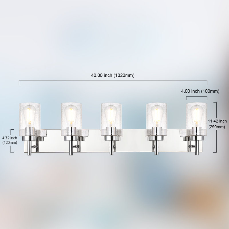 Shiprock 5 - Light Dimmable Vanity Light