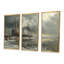 Ensemble de salon mural monochromes gris d'hiver-107196621-107196627