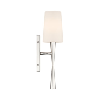 Aysegul 5'' Polished Nickel Sconce