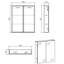 Bridge Metal Mirror Cabinet