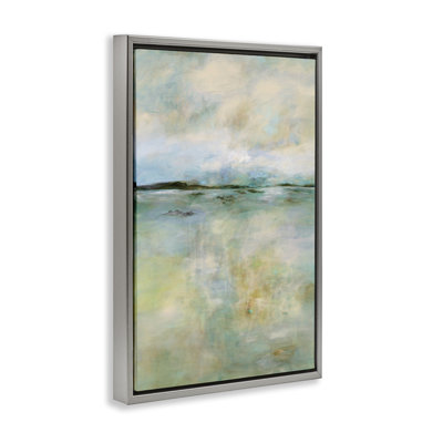 Thoughtful Abstract Horizon Floating Frame, design by G.A. Hickman