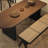 Medieval-style solid wood dining table-1601455887