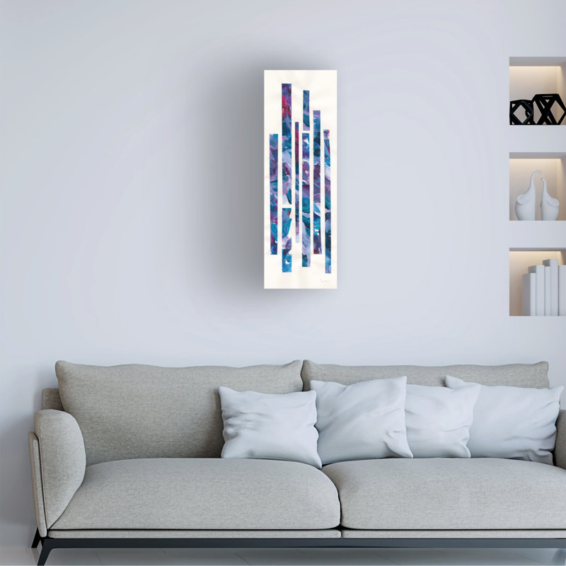 Art sur toile, rubis de Piper Rhue, H 32 po x l 10 po