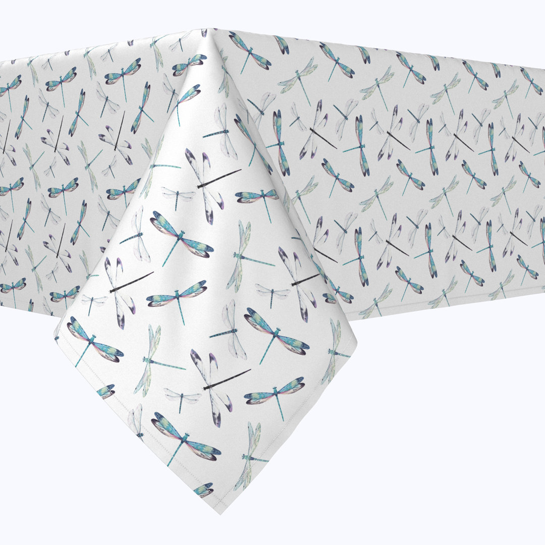 Claxten Geometric Tablecloth Red Barrel Studio® 