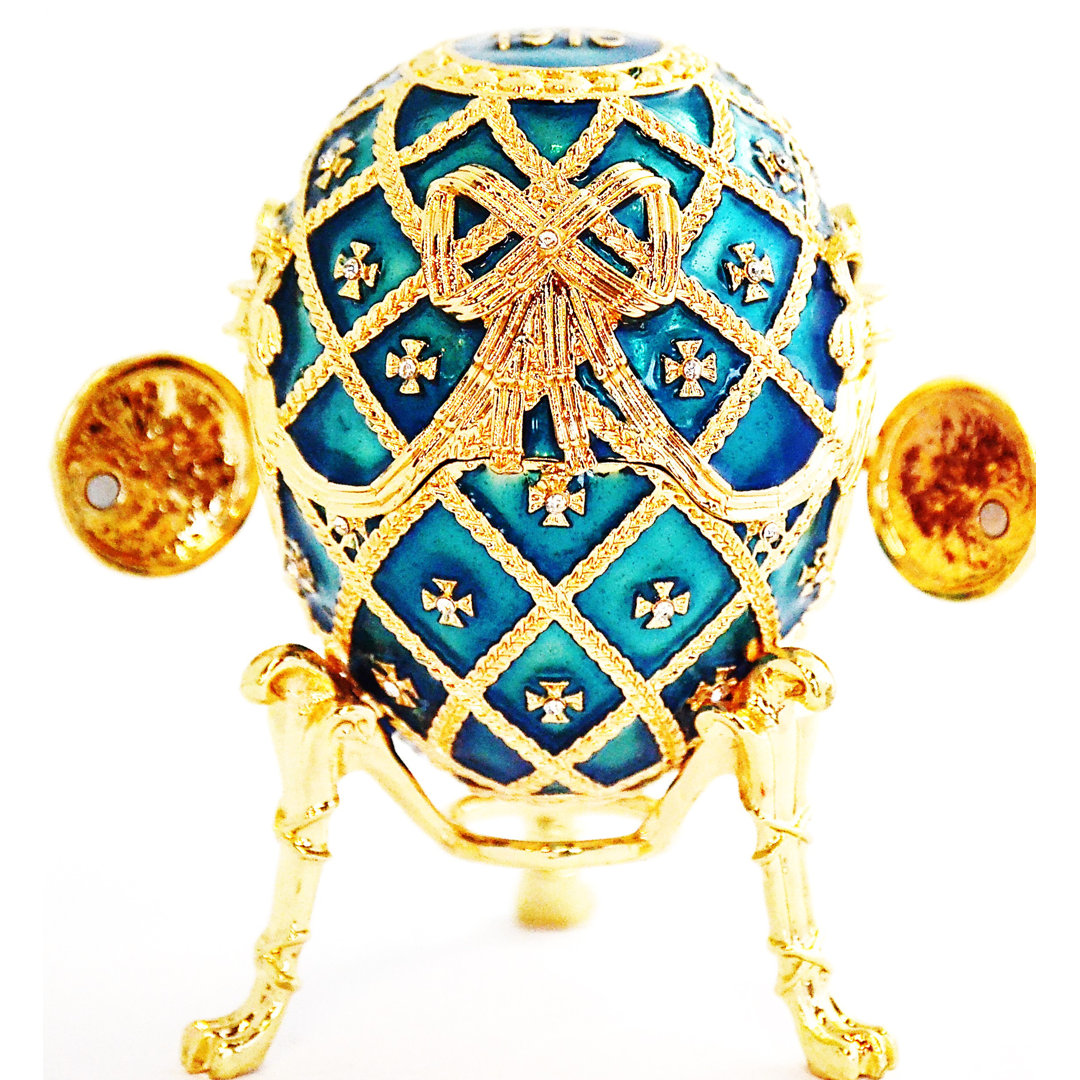 Faberge Metal Decorative Box Ciel Collectables