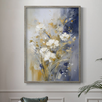 Reproduction encadrée FLORAL Series CCLxxix - bois massif