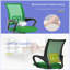 Chaise de bureau Fauteuil de bureau ergonomique en maille à hauteur réglable-1033706123