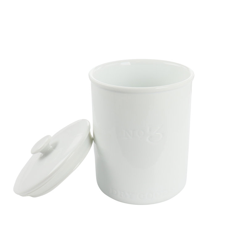 Contenant de cuisine, H 8,5 po x l 5,75 po x P 5,75 po