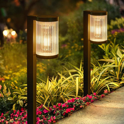 Matte Black Integrated LED Pathway