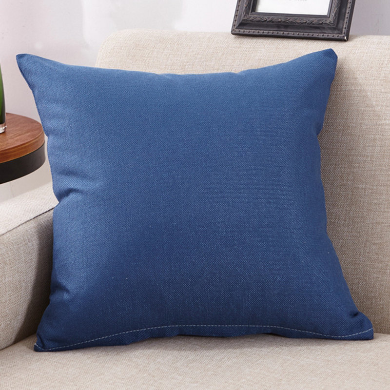 Housse de coussin pour canapé Fashion, Blue, Cotton