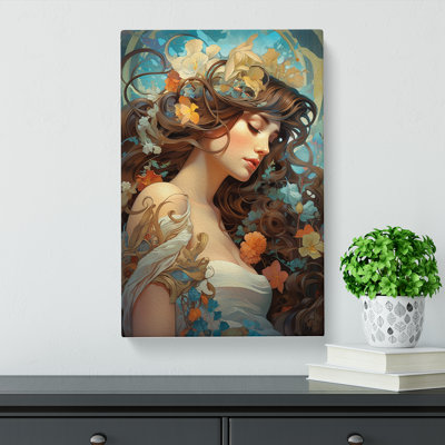 Nouveau Woman Impressionism - Print
